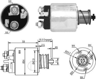 Meat & Doria 46168 - Magnetschalter, Starter alexcarstop-ersatzteile.com