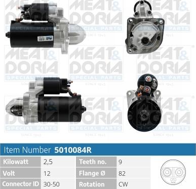 Meat & Doria 5010084R - Starter alexcarstop-ersatzteile.com