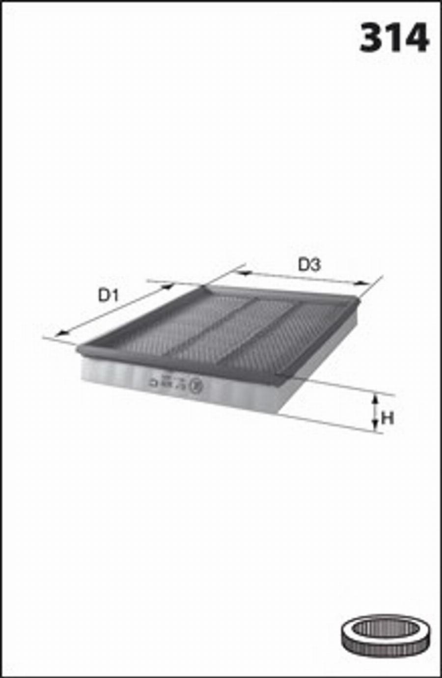 Mecafilter 141 - Luftfilter alexcarstop-ersatzteile.com