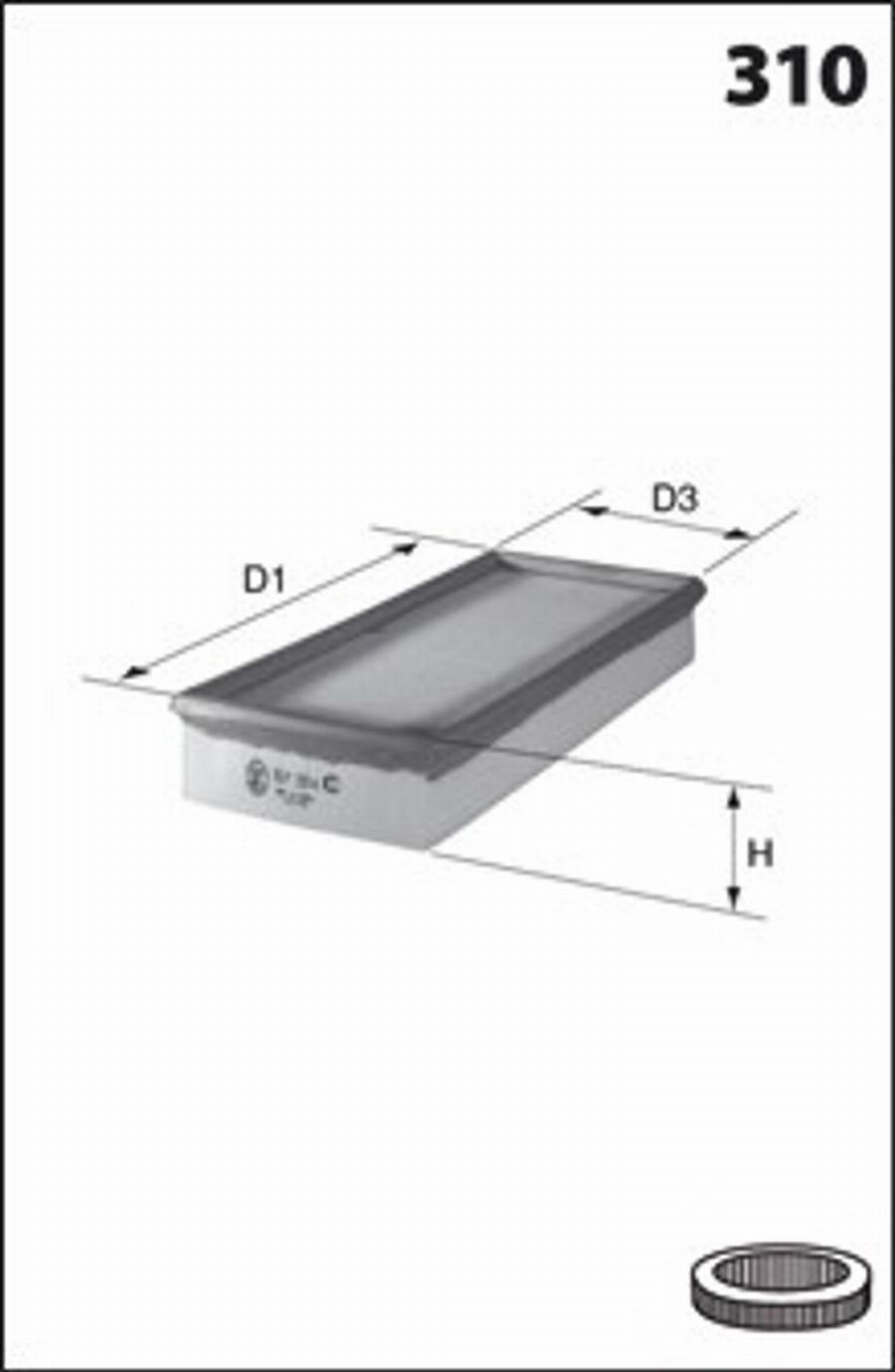 Mecafilter 243 - Luftfilter alexcarstop-ersatzteile.com