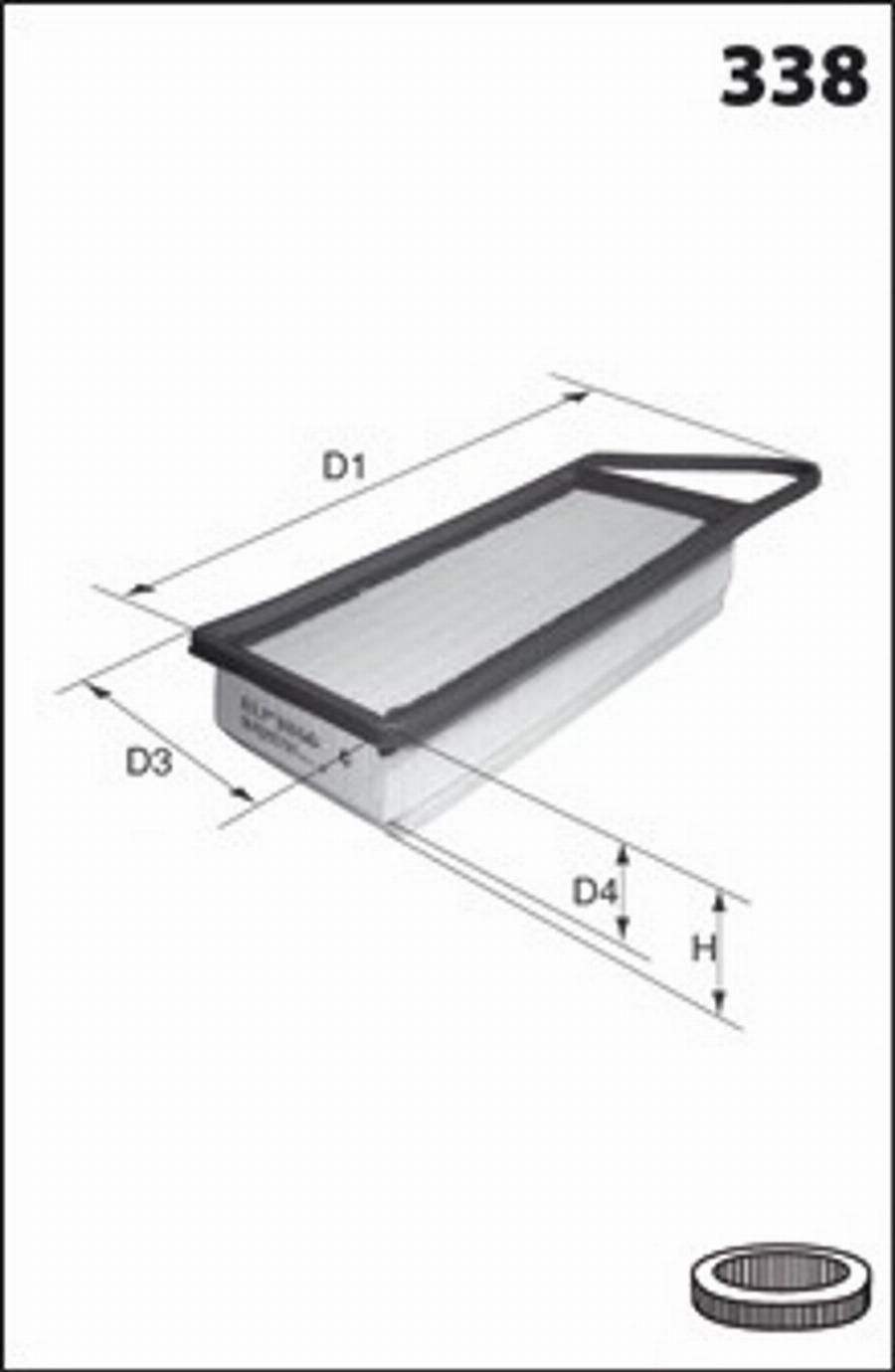 Mecafilter 233 - Luftfilter alexcarstop-ersatzteile.com