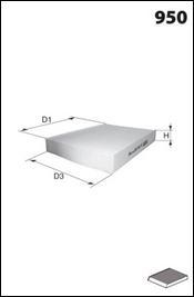 Mecafilter ELR7362 - Filter, Innenraumluft alexcarstop-ersatzteile.com