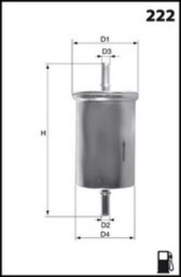 Mecafilter ELE6013 - Kraftstofffilter alexcarstop-ersatzteile.com