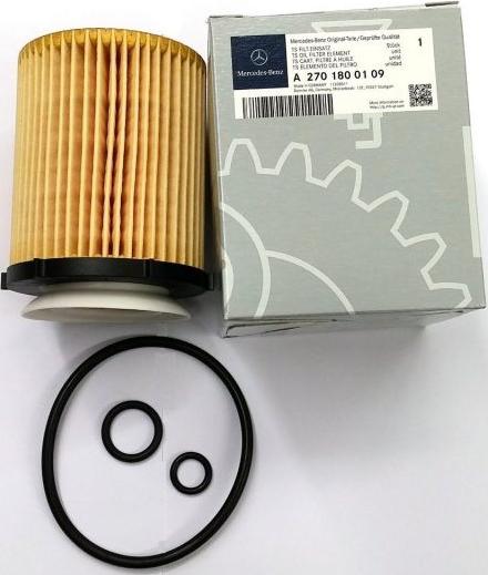 Mercedes-Benz 270 180 01 09 - Ölfilter alexcarstop-ersatzteile.com