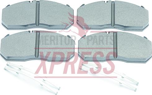 Meritor MDP5057 - Bremsbelagsatz, Scheibenbremse alexcarstop-ersatzteile.com