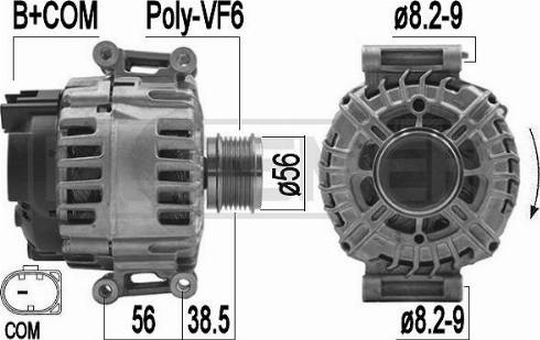 Messmer 209493 - Generator alexcarstop-ersatzteile.com