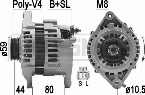 Messmer 209486A - Generator alexcarstop-ersatzteile.com