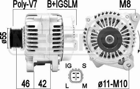 Messmer 209421A - Generator alexcarstop-ersatzteile.com