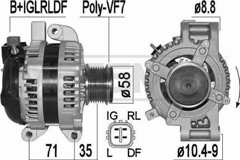 Messmer 209517A - Generator alexcarstop-ersatzteile.com