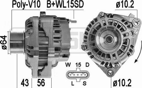 Messmer 209580 - Generator alexcarstop-ersatzteile.com