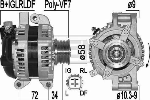 Messmer 209534A - Generator alexcarstop-ersatzteile.com