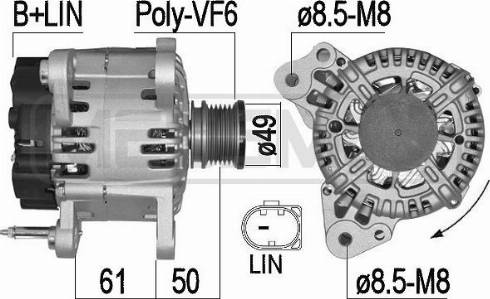 Messmer 209536A - Generator alexcarstop-ersatzteile.com