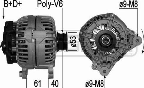 Messmer 209069 - Generator alexcarstop-ersatzteile.com