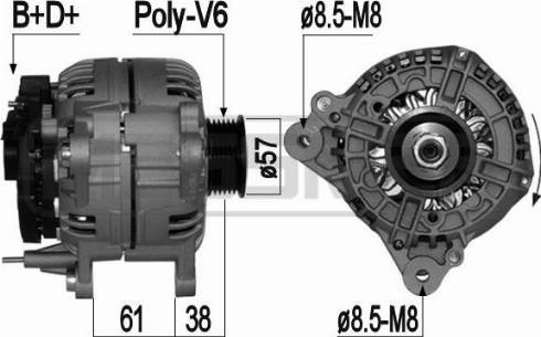 Messmer 209065A - Generator alexcarstop-ersatzteile.com