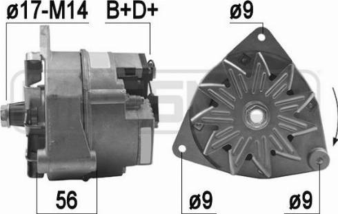 Messmer 209158 - Generator alexcarstop-ersatzteile.com