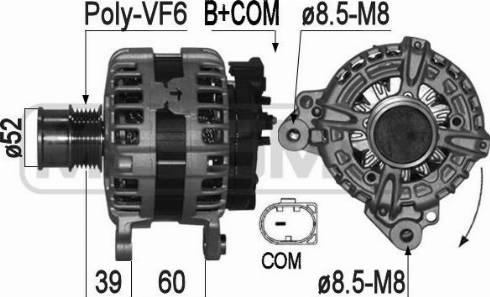 Messmer 209262 - Generator alexcarstop-ersatzteile.com