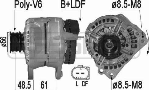 Messmer 209215 - Generator alexcarstop-ersatzteile.com