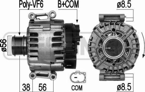 Messmer 209286 - Generator alexcarstop-ersatzteile.com