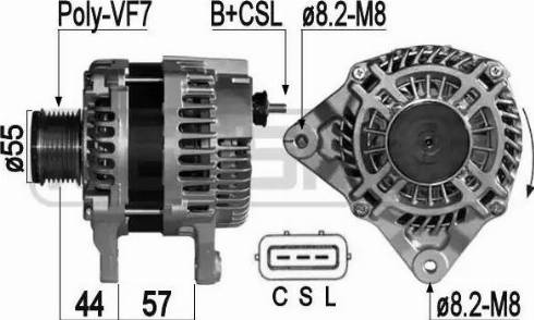 Messmer 210957 - Generator alexcarstop-ersatzteile.com