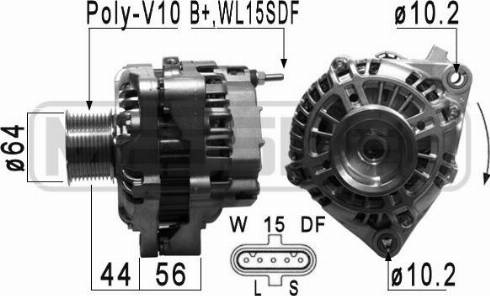 Messmer 210910A - Generator alexcarstop-ersatzteile.com