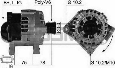 Messmer 210464A - Generator alexcarstop-ersatzteile.com