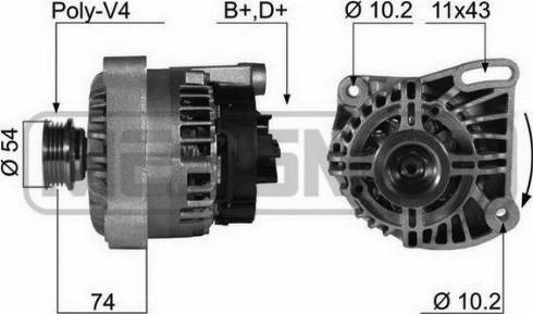 Messmer 210405A - Generator alexcarstop-ersatzteile.com