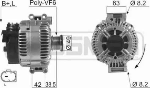 Messmer 210476 - Generator alexcarstop-ersatzteile.com