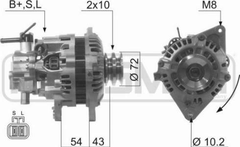 Messmer 210595A - Generator alexcarstop-ersatzteile.com