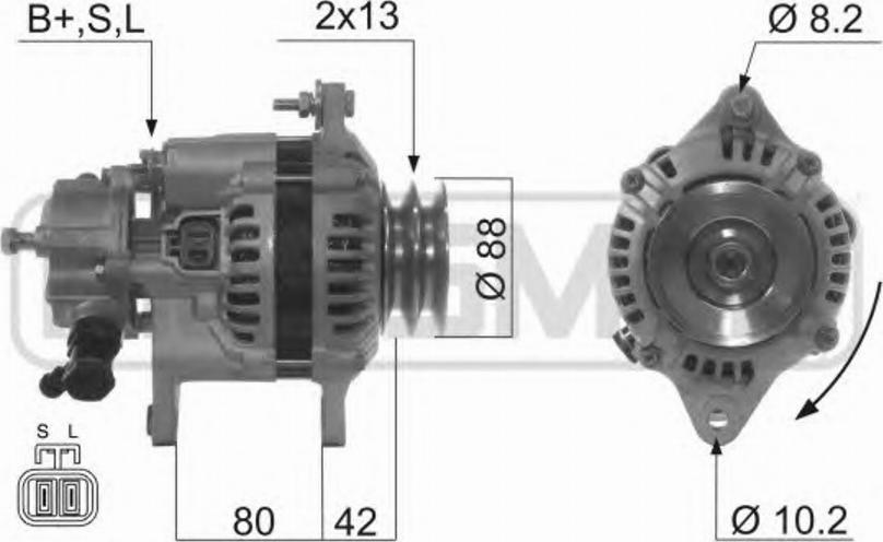 Messmer 210596 - Generator alexcarstop-ersatzteile.com