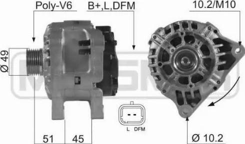 Messmer 210545 - Generator alexcarstop-ersatzteile.com