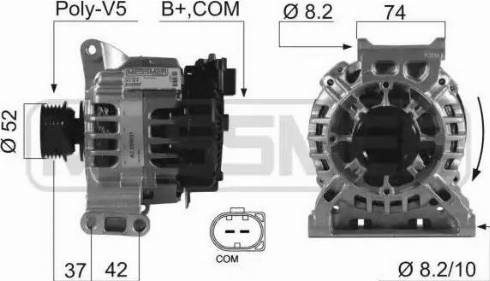 Messmer 210552 - Generator alexcarstop-ersatzteile.com