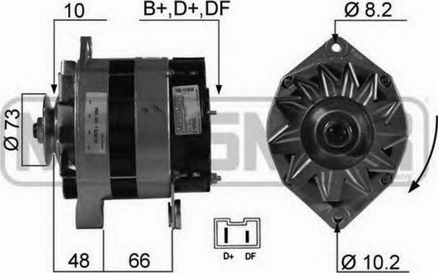 Messmer 210565 - Generator alexcarstop-ersatzteile.com