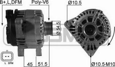 Messmer 210538R - Generator alexcarstop-ersatzteile.com