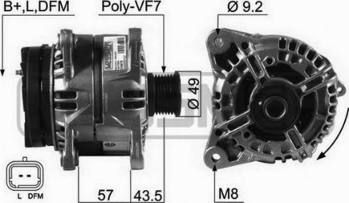 Messmer 210579A - Generator alexcarstop-ersatzteile.com