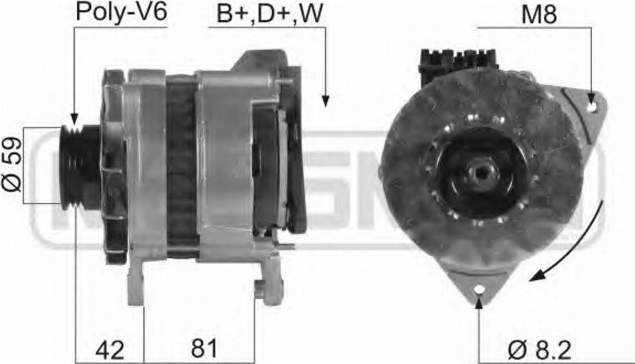 Messmer 210099 - Generator alexcarstop-ersatzteile.com