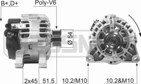 Messmer 210016A - Generator alexcarstop-ersatzteile.com