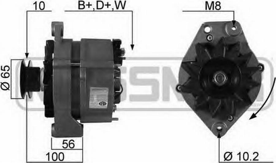 Messmer 210145 - Generator alexcarstop-ersatzteile.com