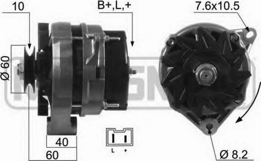 Messmer 210159 - Generator alexcarstop-ersatzteile.com