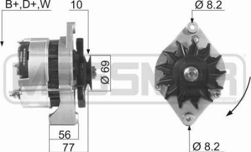 Messmer 210156A - Generator alexcarstop-ersatzteile.com