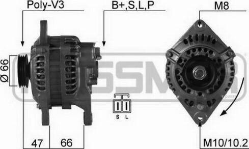 Messmer 210158R - Generator alexcarstop-ersatzteile.com