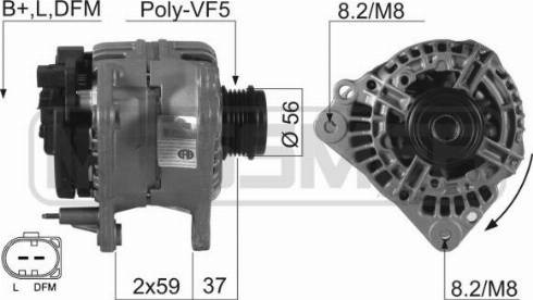 Messmer 210183R - Generator alexcarstop-ersatzteile.com