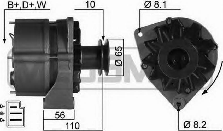 Messmer 210126 - Generator alexcarstop-ersatzteile.com