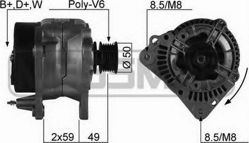 Messmer 210120 - Generator alexcarstop-ersatzteile.com