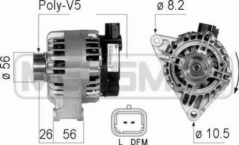 Messmer 210123 - Generator alexcarstop-ersatzteile.com