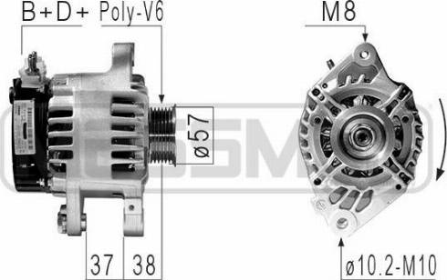 Messmer 210841A - Generator alexcarstop-ersatzteile.com