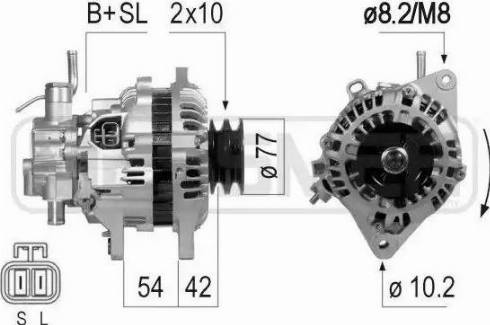 Messmer 210801 - Generator alexcarstop-ersatzteile.com