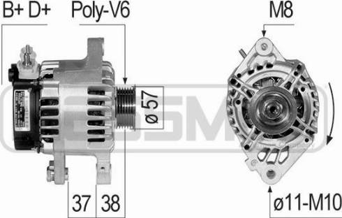 Messmer 210830A - Generator alexcarstop-ersatzteile.com