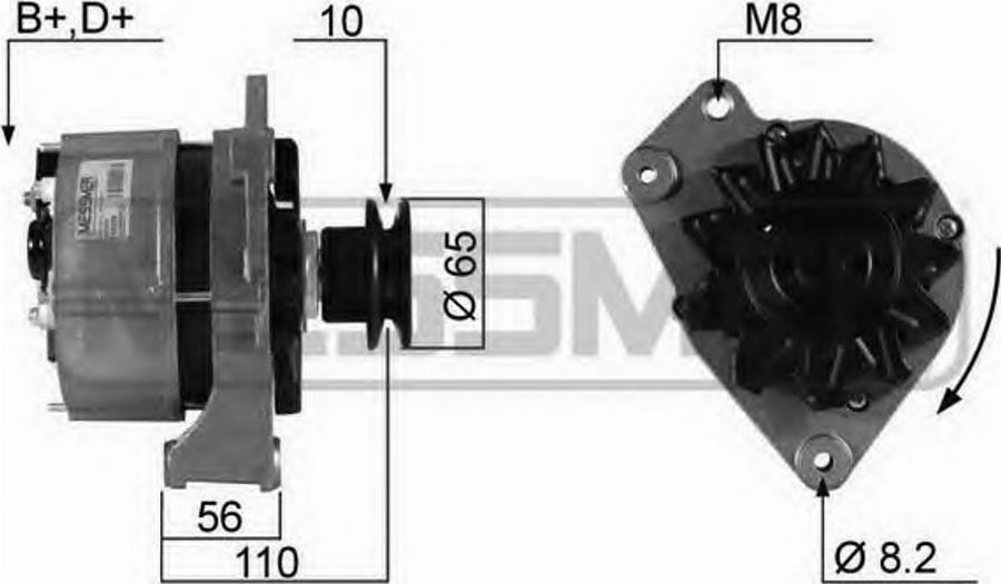 Messmer 210339 - Generator alexcarstop-ersatzteile.com