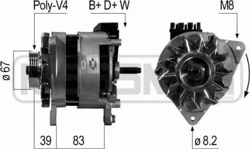 Messmer 210335A - Generator alexcarstop-ersatzteile.com