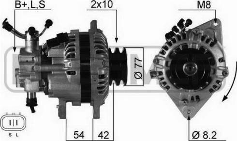 Messmer 210332A - Generator alexcarstop-ersatzteile.com